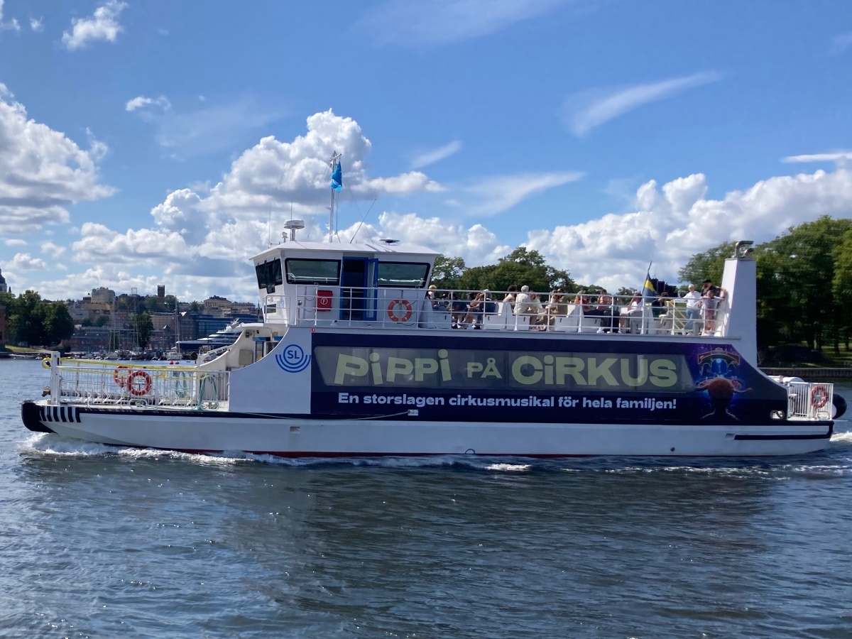 A Relaxing Ferry Ride in Stockholm